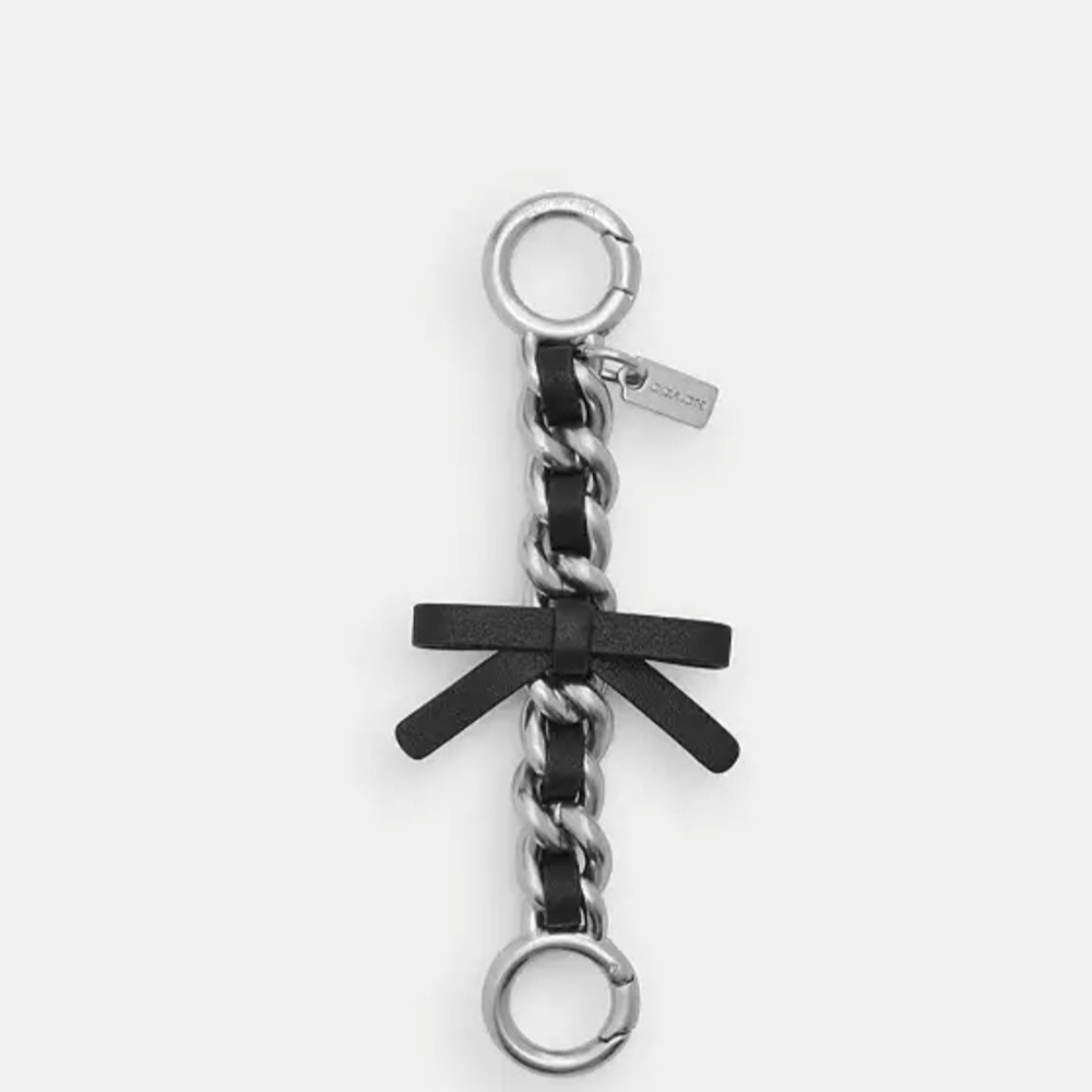 Coach Silver Bow Strap Extender